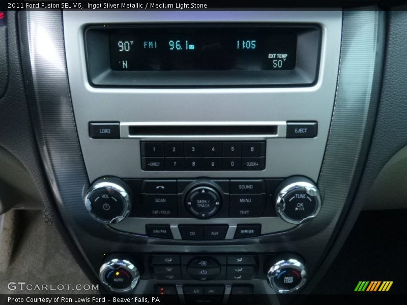 Ingot Silver Metallic / Medium Light Stone 2011 Ford Fusion SEL V6