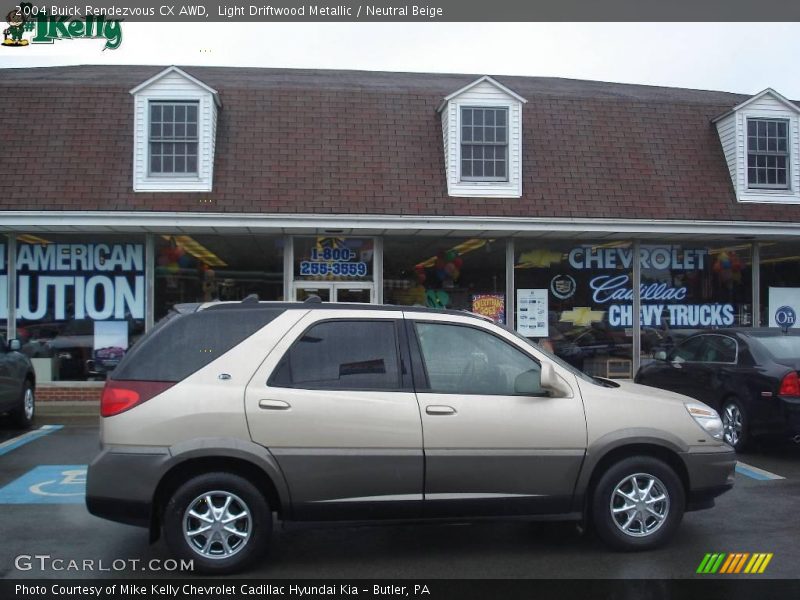 Light Driftwood Metallic / Neutral Beige 2004 Buick Rendezvous CX AWD