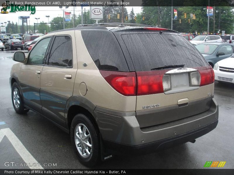 Light Driftwood Metallic / Neutral Beige 2004 Buick Rendezvous CX AWD