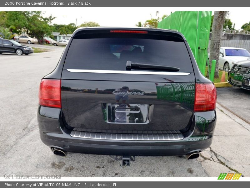 Black / Black 2006 Porsche Cayenne Tiptronic