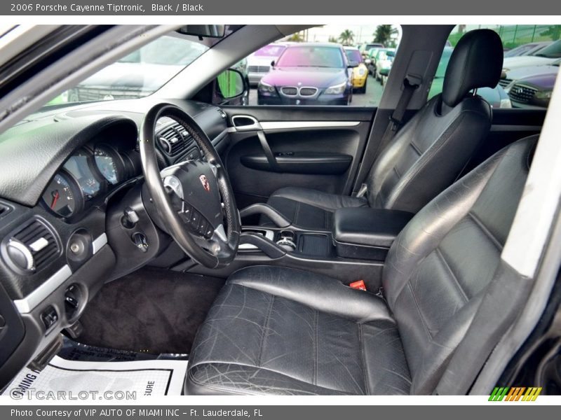 Front Seat of 2006 Cayenne Tiptronic