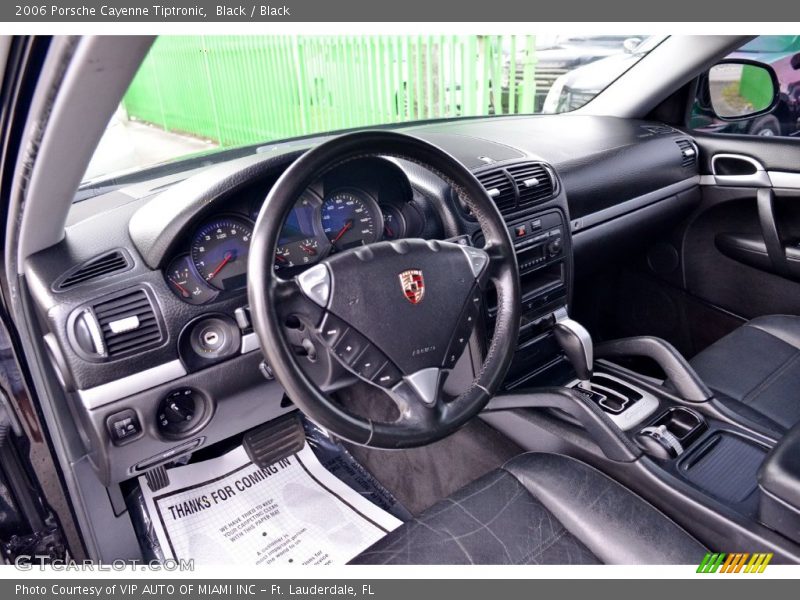  2006 Cayenne Tiptronic Black Interior