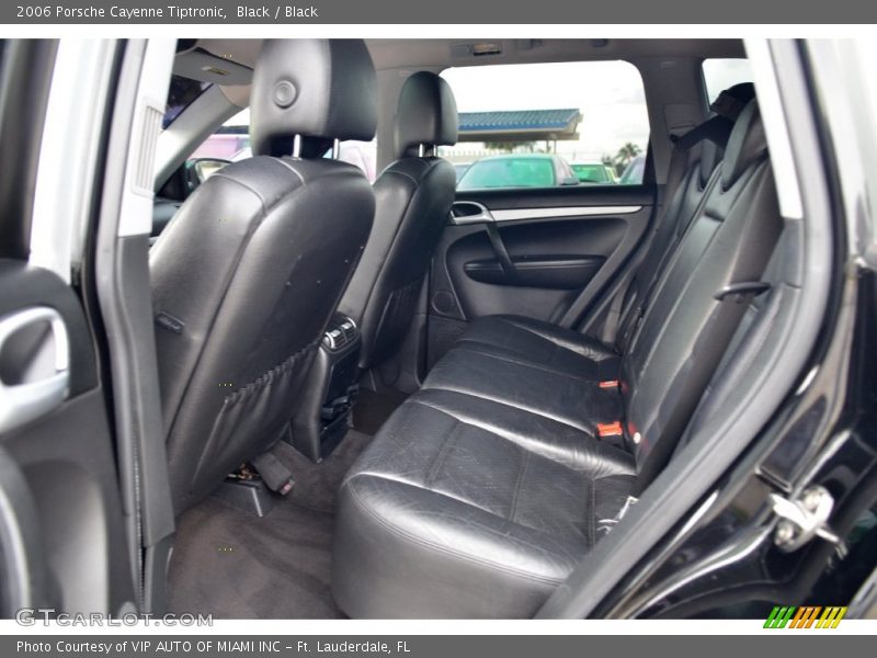 Rear Seat of 2006 Cayenne Tiptronic