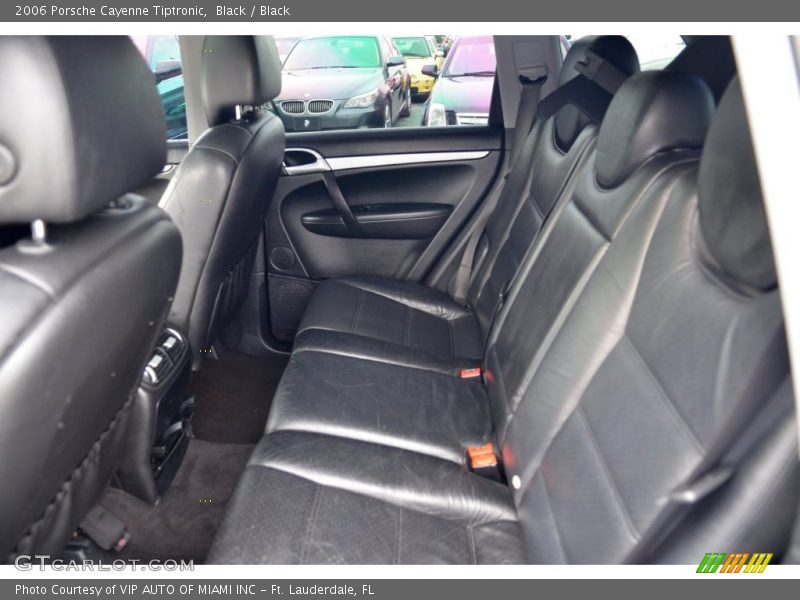 Rear Seat of 2006 Cayenne Tiptronic