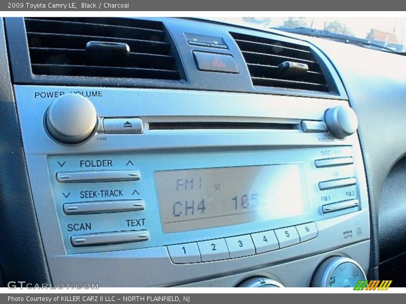 Black / Charcoal 2009 Toyota Camry LE