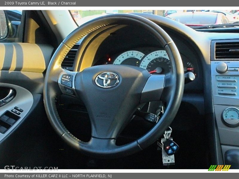 Black / Charcoal 2009 Toyota Camry LE