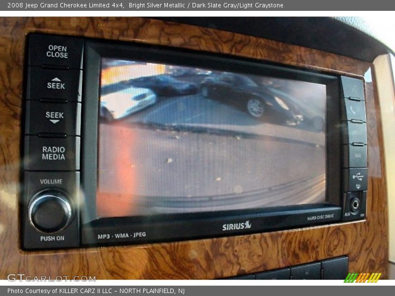 Bright Silver Metallic / Dark Slate Gray/Light Graystone 2008 Jeep Grand Cherokee Limited 4x4