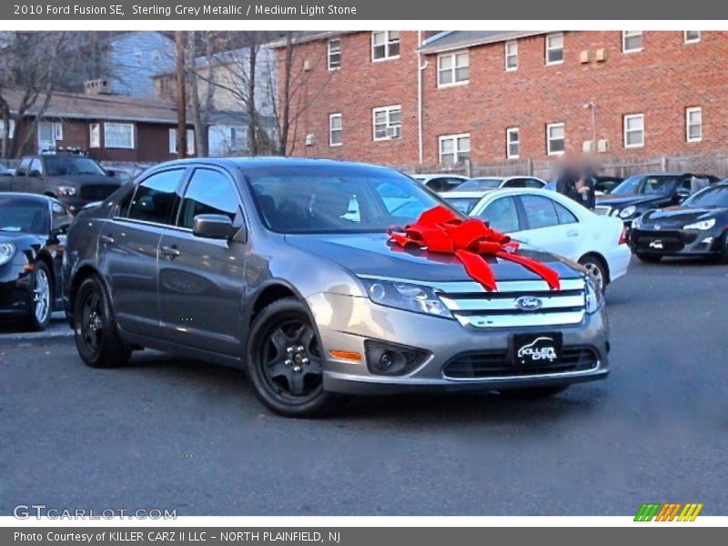 Sterling Grey Metallic / Medium Light Stone 2010 Ford Fusion SE