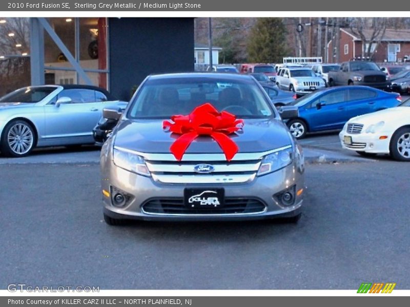 Sterling Grey Metallic / Medium Light Stone 2010 Ford Fusion SE