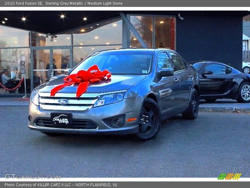 Sterling Grey Metallic / Medium Light Stone 2010 Ford Fusion SE