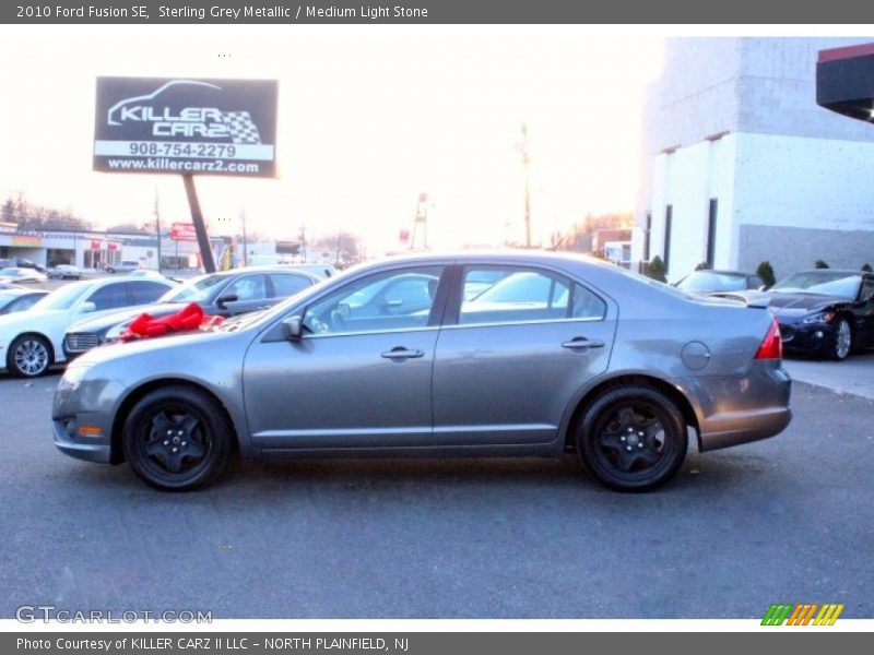 Sterling Grey Metallic / Medium Light Stone 2010 Ford Fusion SE