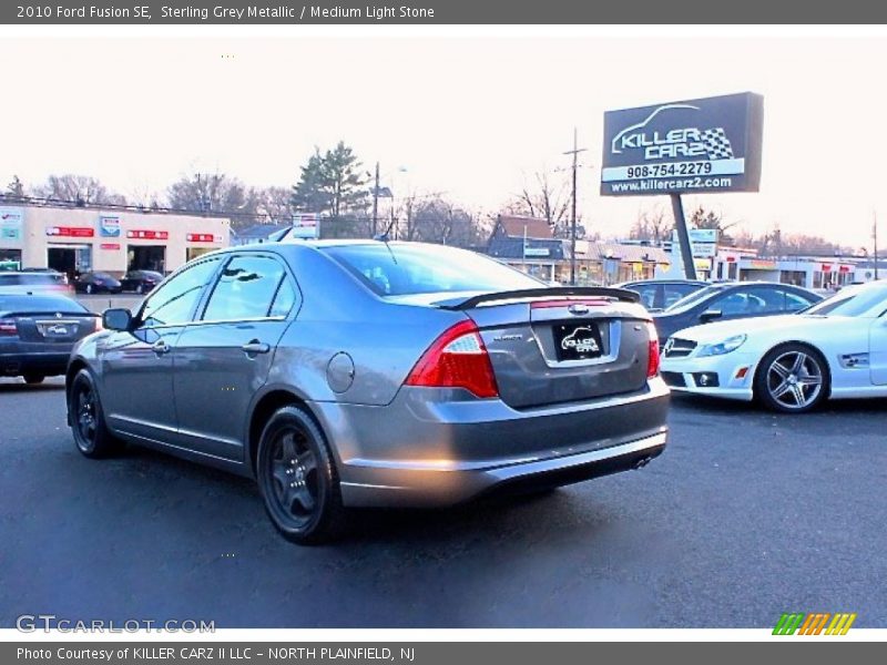 Sterling Grey Metallic / Medium Light Stone 2010 Ford Fusion SE