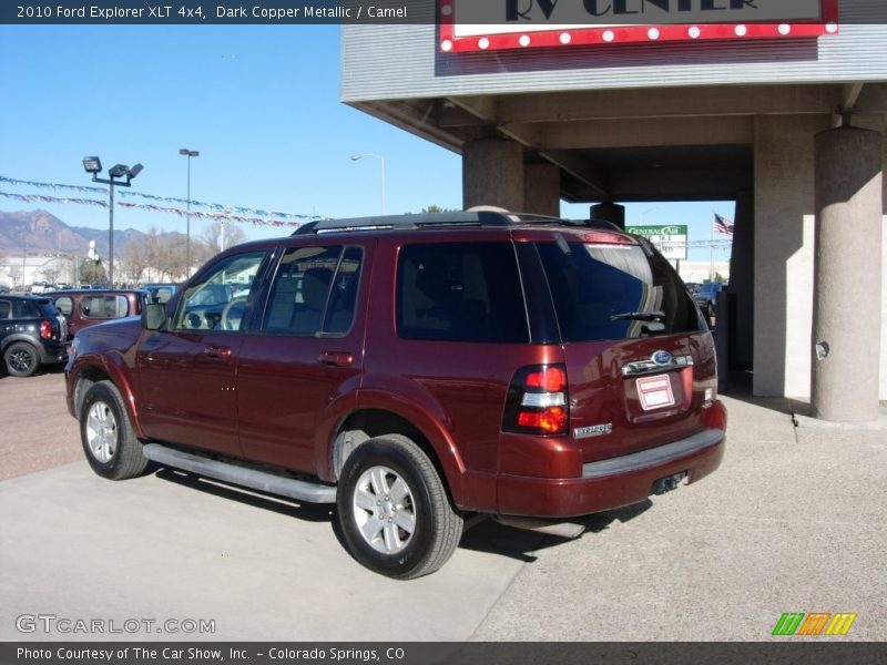 Dark Copper Metallic / Camel 2010 Ford Explorer XLT 4x4