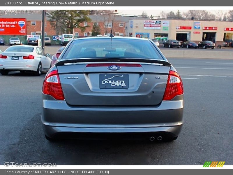 Sterling Grey Metallic / Medium Light Stone 2010 Ford Fusion SE