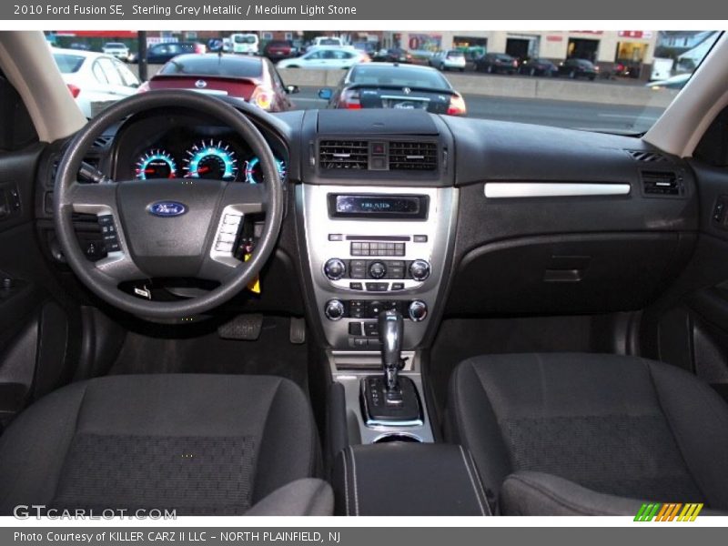 Sterling Grey Metallic / Medium Light Stone 2010 Ford Fusion SE