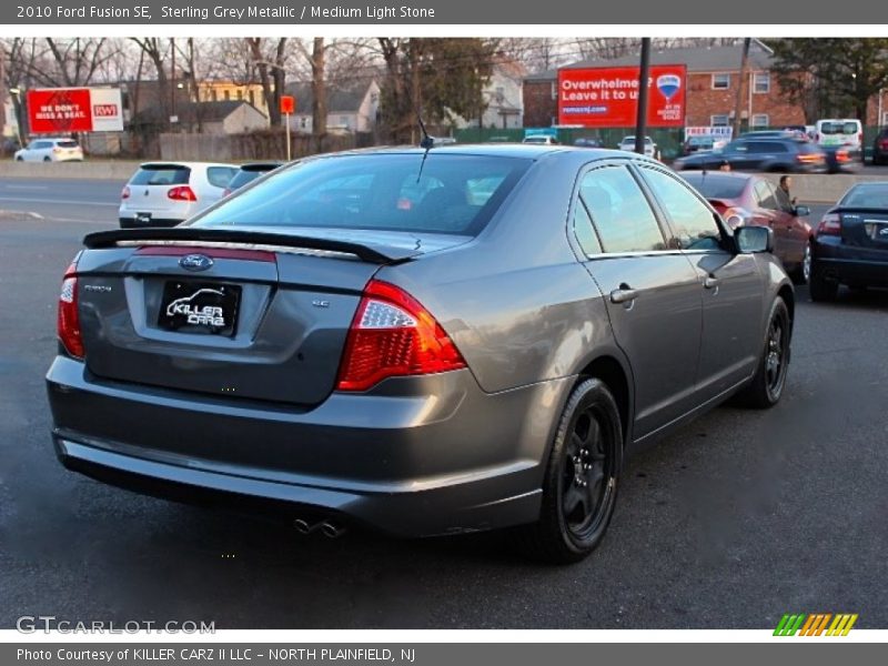 Sterling Grey Metallic / Medium Light Stone 2010 Ford Fusion SE