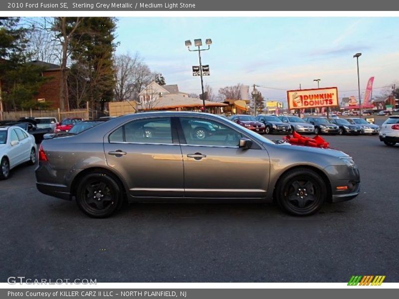 Sterling Grey Metallic / Medium Light Stone 2010 Ford Fusion SE