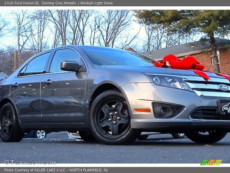 Sterling Grey Metallic / Medium Light Stone 2010 Ford Fusion SE