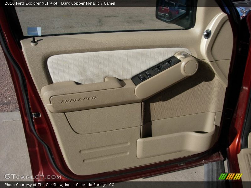 Dark Copper Metallic / Camel 2010 Ford Explorer XLT 4x4