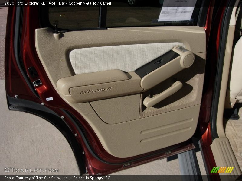 Dark Copper Metallic / Camel 2010 Ford Explorer XLT 4x4