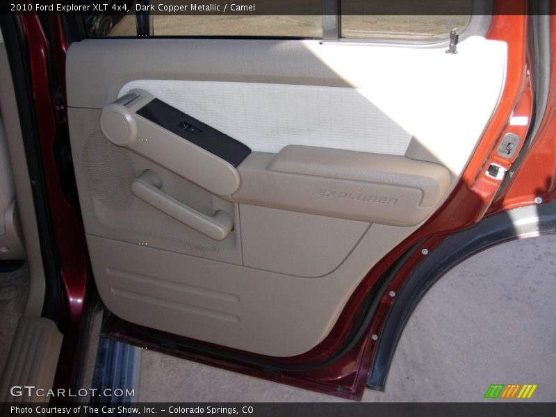 Dark Copper Metallic / Camel 2010 Ford Explorer XLT 4x4