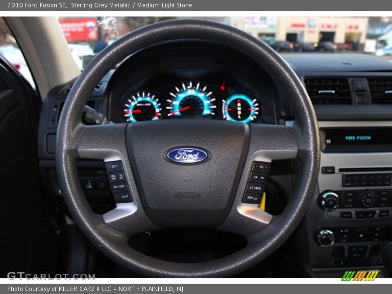 Sterling Grey Metallic / Medium Light Stone 2010 Ford Fusion SE