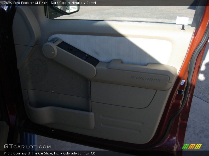 Dark Copper Metallic / Camel 2010 Ford Explorer XLT 4x4