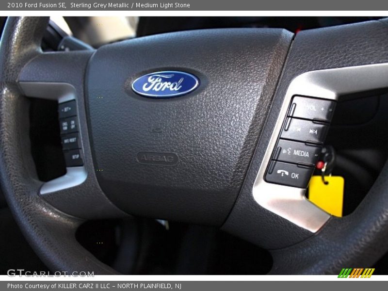 Sterling Grey Metallic / Medium Light Stone 2010 Ford Fusion SE