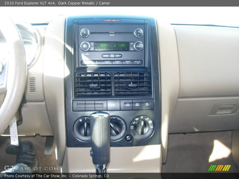 Dark Copper Metallic / Camel 2010 Ford Explorer XLT 4x4