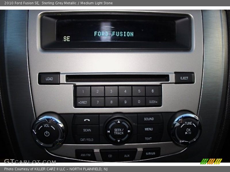 Sterling Grey Metallic / Medium Light Stone 2010 Ford Fusion SE