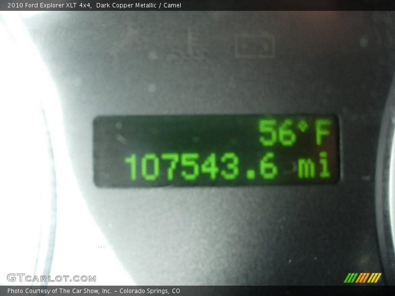 Dark Copper Metallic / Camel 2010 Ford Explorer XLT 4x4