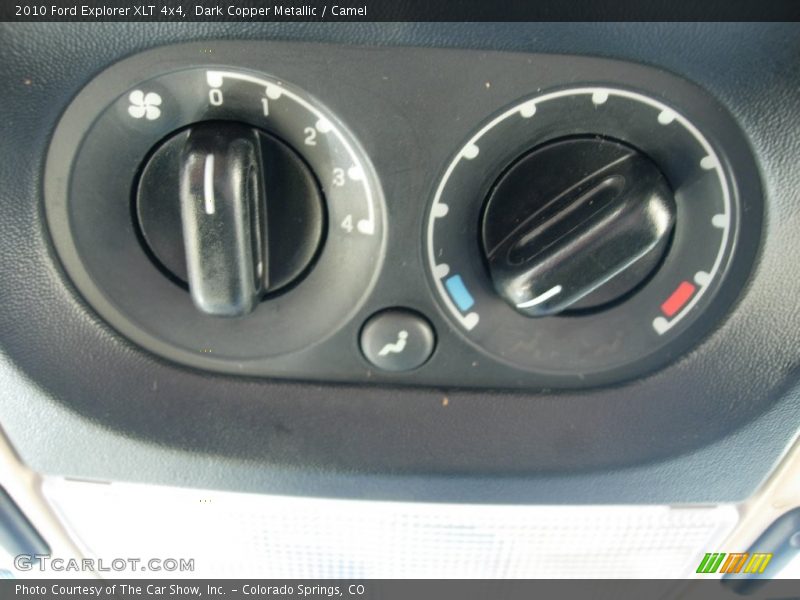 Dark Copper Metallic / Camel 2010 Ford Explorer XLT 4x4