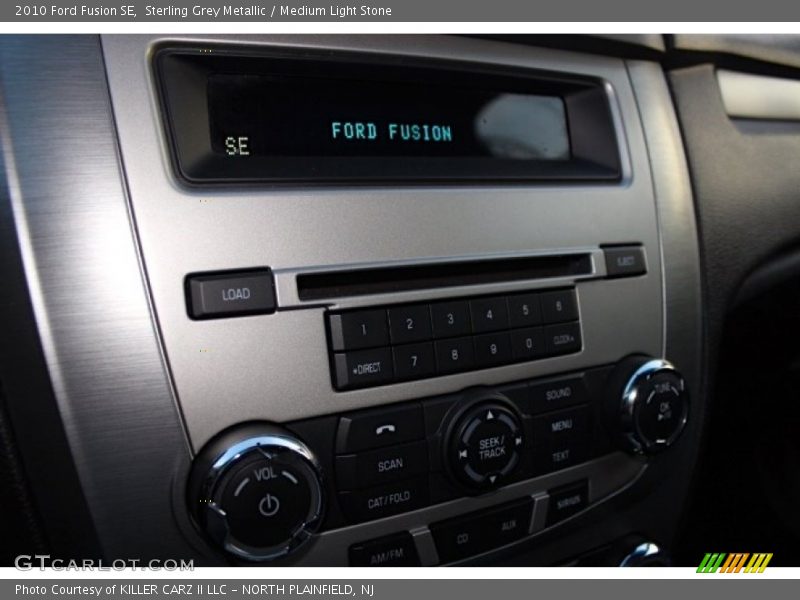 Sterling Grey Metallic / Medium Light Stone 2010 Ford Fusion SE