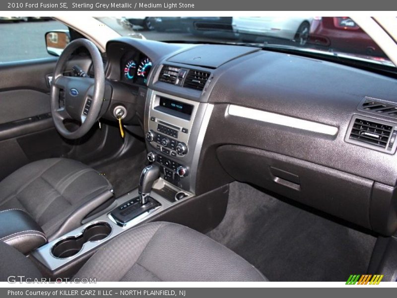 Sterling Grey Metallic / Medium Light Stone 2010 Ford Fusion SE
