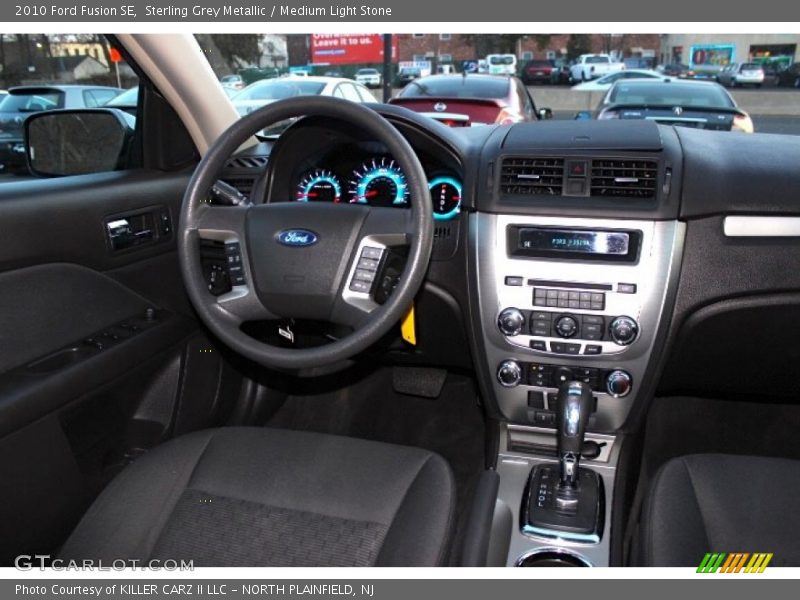 Sterling Grey Metallic / Medium Light Stone 2010 Ford Fusion SE