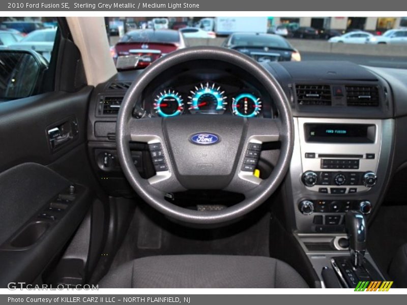 Sterling Grey Metallic / Medium Light Stone 2010 Ford Fusion SE
