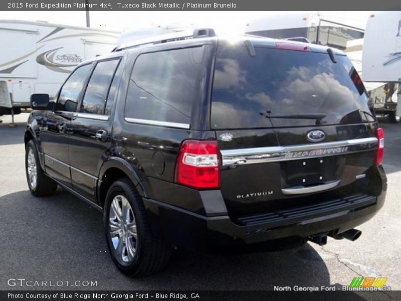 Tuxedo Black Metallic / Platinum Brunello 2015 Ford Expedition Platinum 4x4