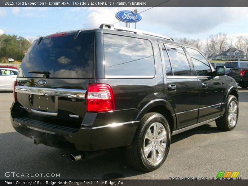 Tuxedo Black Metallic / Platinum Brunello 2015 Ford Expedition Platinum 4x4
