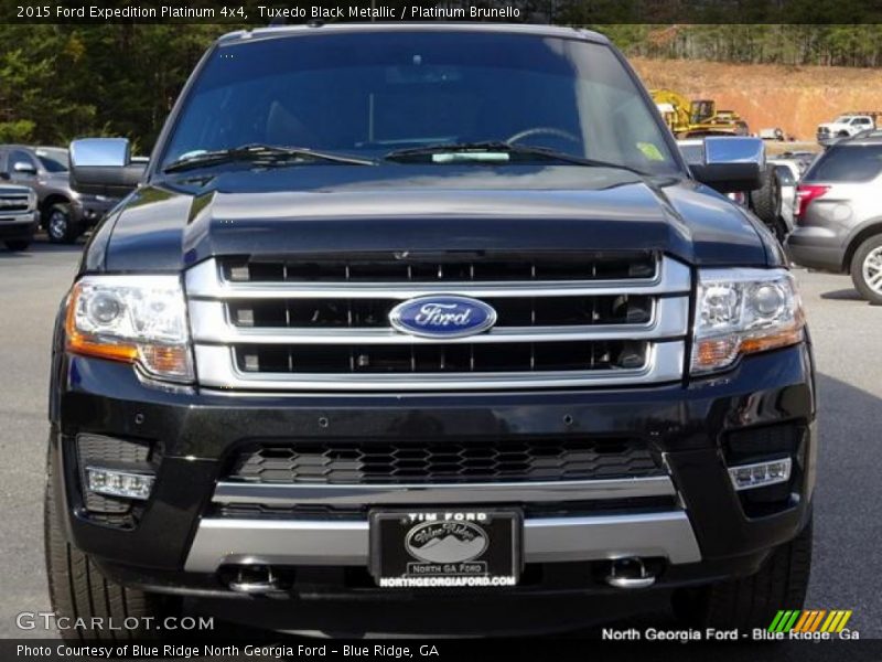 Tuxedo Black Metallic / Platinum Brunello 2015 Ford Expedition Platinum 4x4