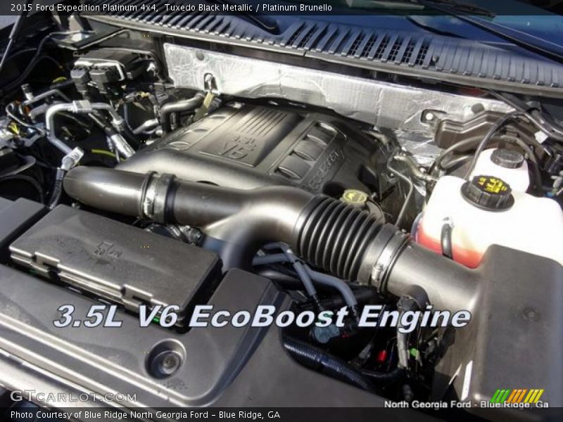 Tuxedo Black Metallic / Platinum Brunello 2015 Ford Expedition Platinum 4x4