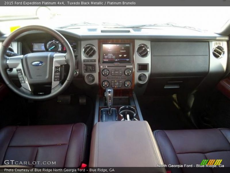 Tuxedo Black Metallic / Platinum Brunello 2015 Ford Expedition Platinum 4x4