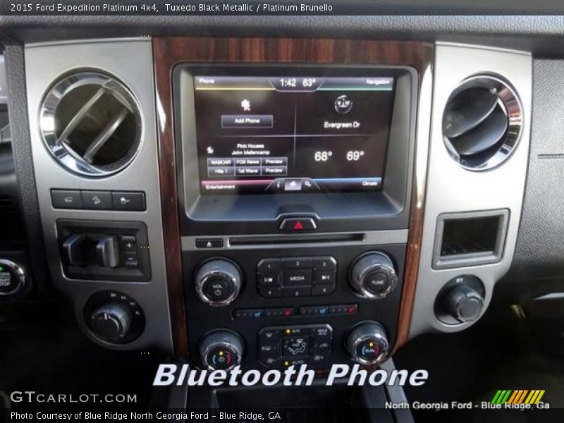 Tuxedo Black Metallic / Platinum Brunello 2015 Ford Expedition Platinum 4x4