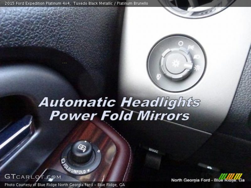 Tuxedo Black Metallic / Platinum Brunello 2015 Ford Expedition Platinum 4x4