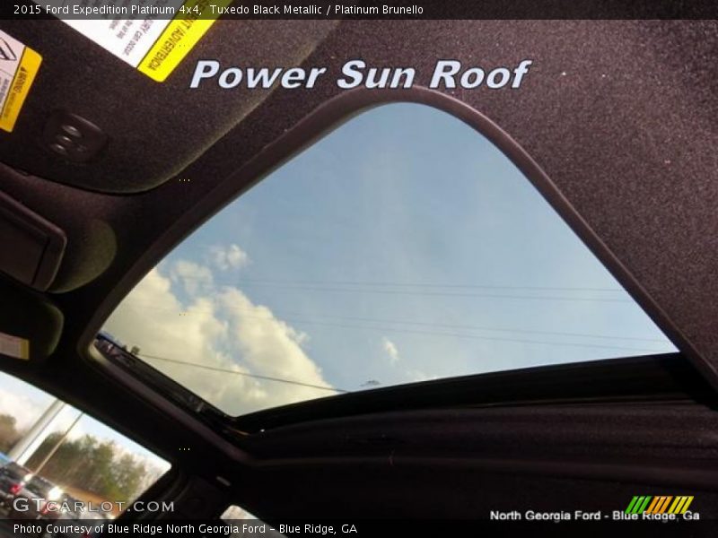 Tuxedo Black Metallic / Platinum Brunello 2015 Ford Expedition Platinum 4x4
