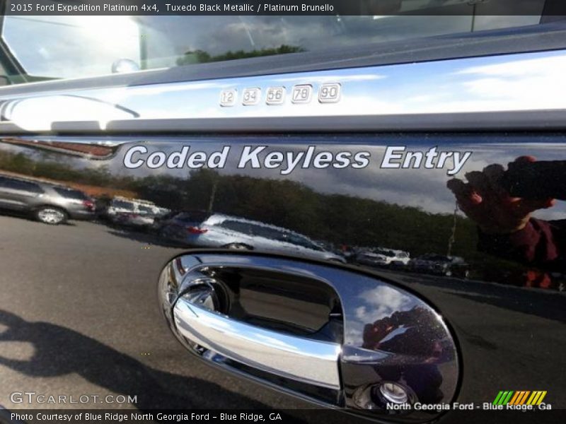 Tuxedo Black Metallic / Platinum Brunello 2015 Ford Expedition Platinum 4x4