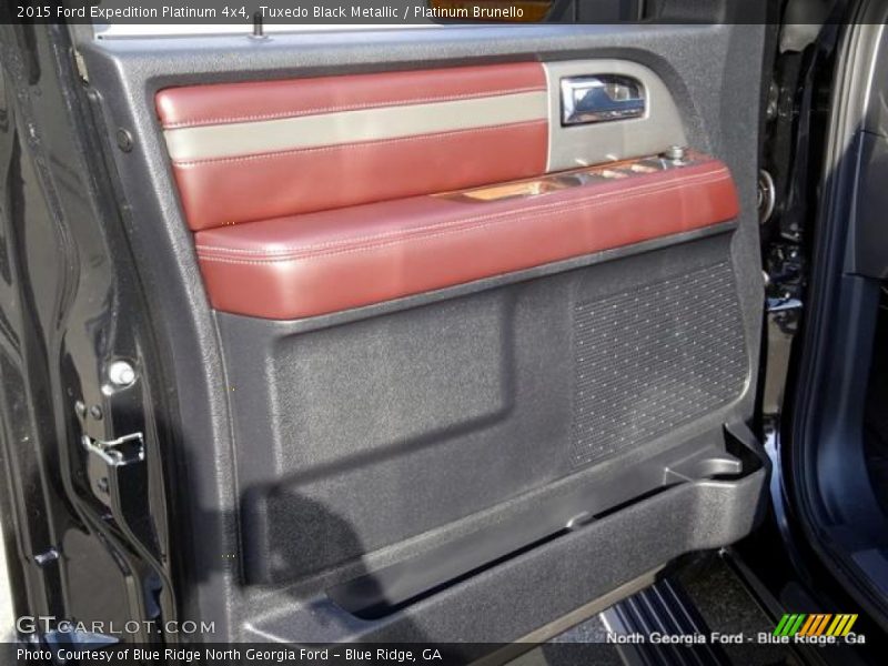 Tuxedo Black Metallic / Platinum Brunello 2015 Ford Expedition Platinum 4x4