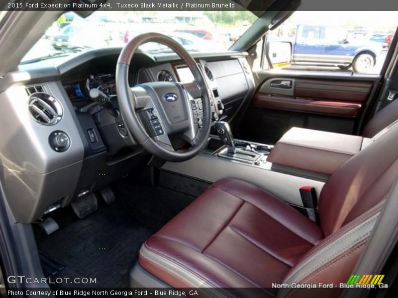 Tuxedo Black Metallic / Platinum Brunello 2015 Ford Expedition Platinum 4x4