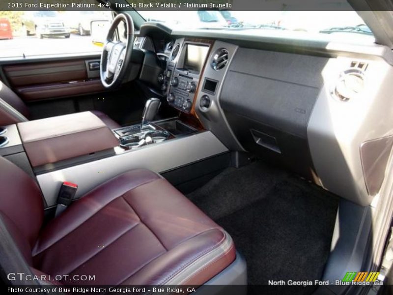 Tuxedo Black Metallic / Platinum Brunello 2015 Ford Expedition Platinum 4x4