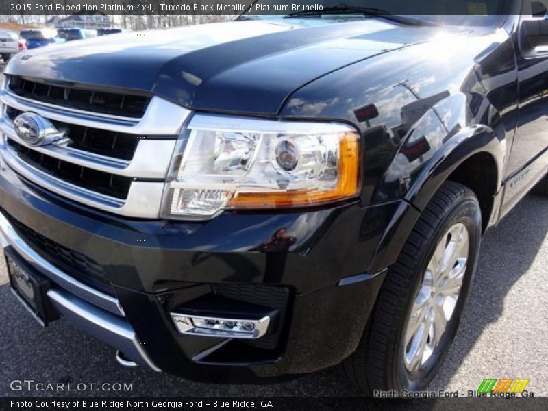 Tuxedo Black Metallic / Platinum Brunello 2015 Ford Expedition Platinum 4x4