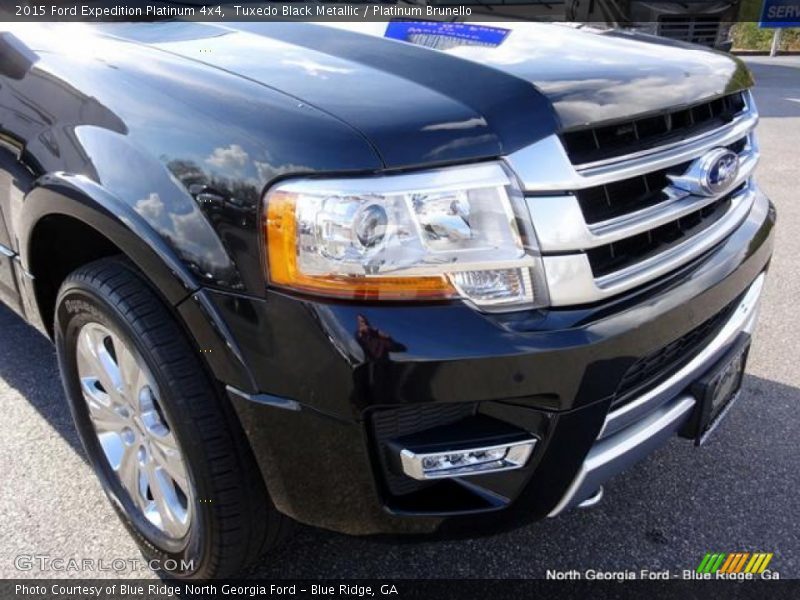 Tuxedo Black Metallic / Platinum Brunello 2015 Ford Expedition Platinum 4x4